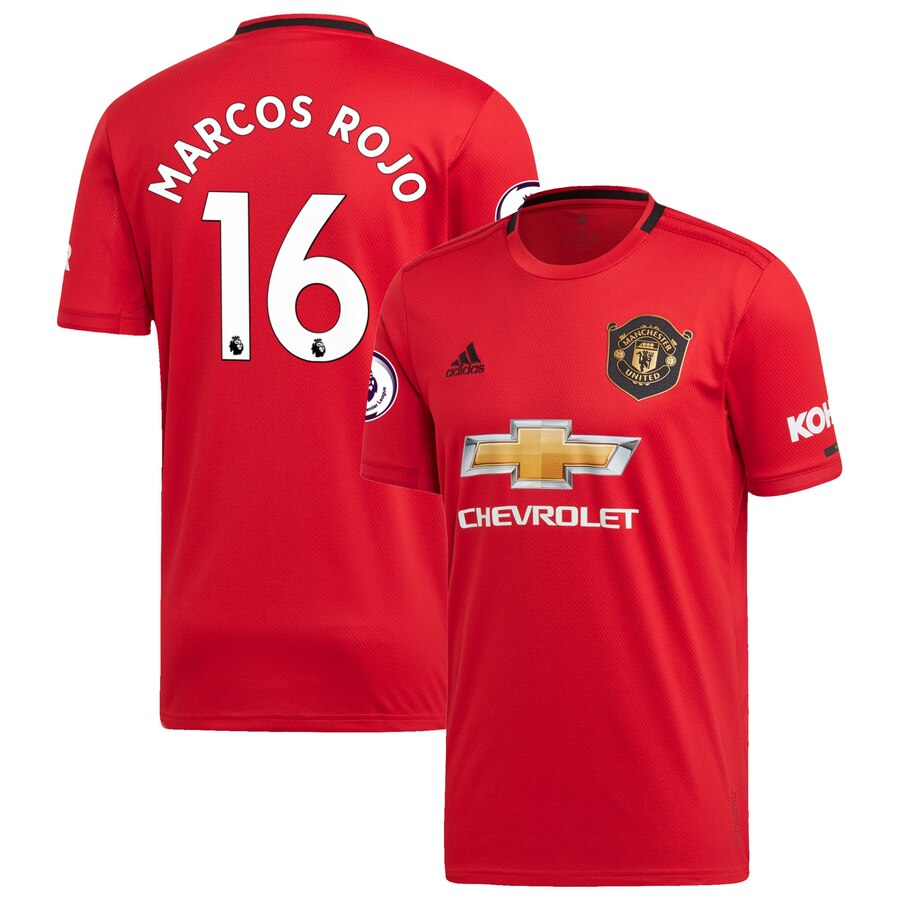 Marcos Rojo 2019/20 Home Replica Player Jersey – Red