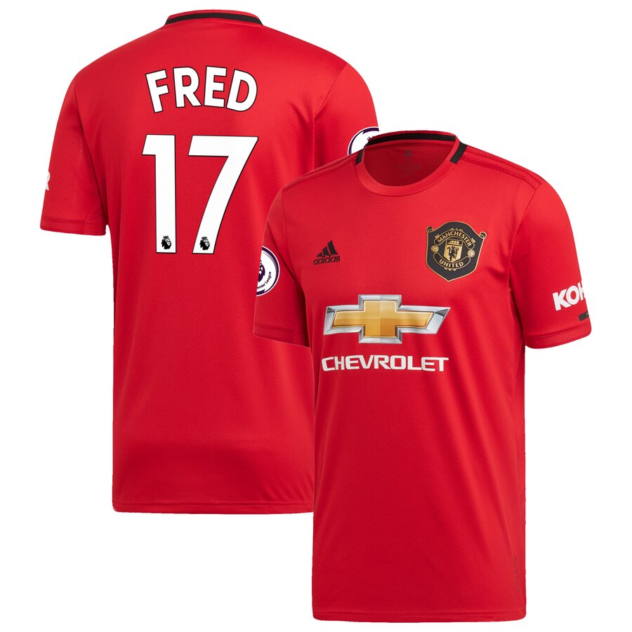 Fred 2019/20 Home Replica Player Jersey – Red