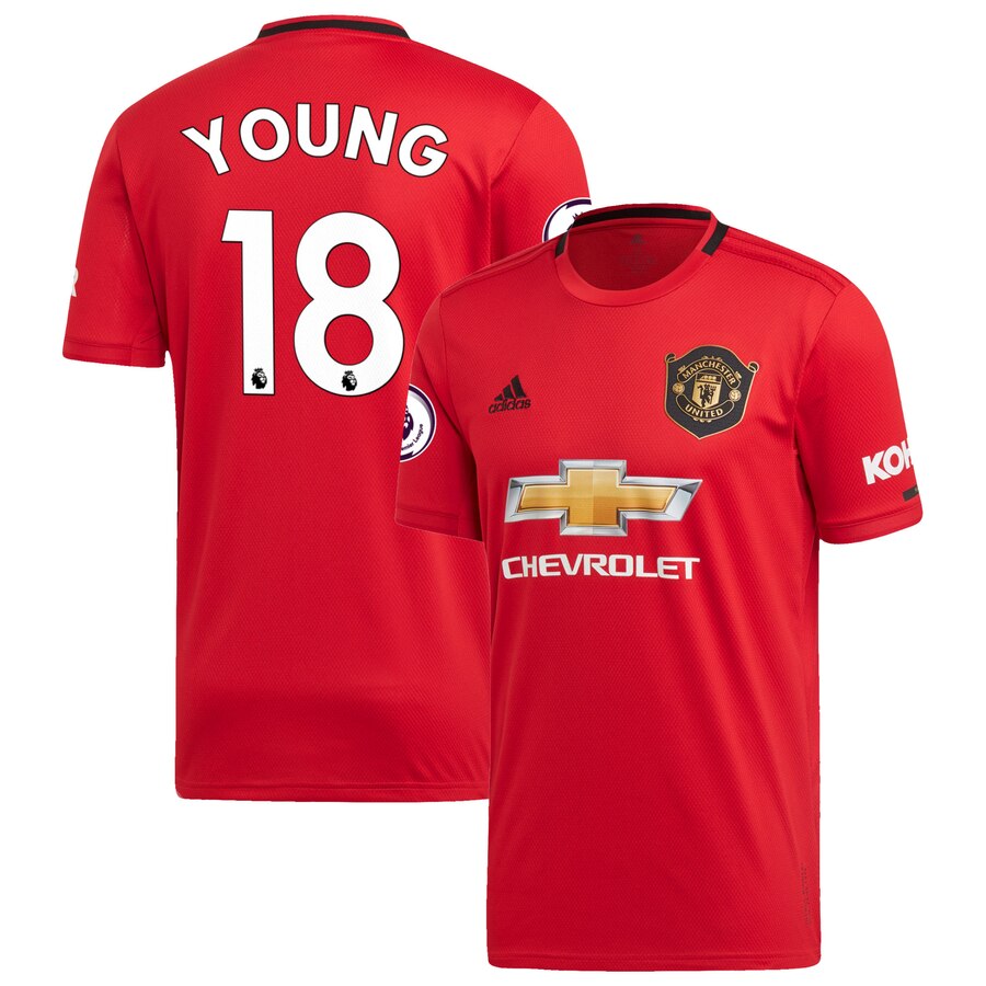Ashley Young 2019/20 Home Replica Player Jersey – Red