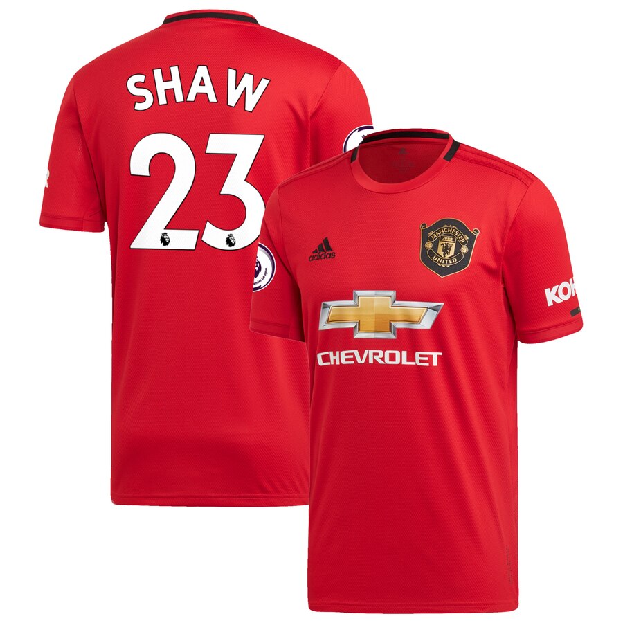 Luke Shaw 2019/20 Home Replica Player Jersey – Red