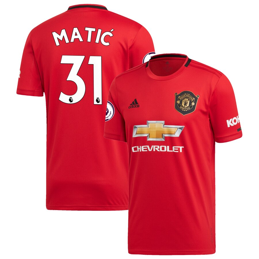 Nemanja Matic 2019/20 Home Replica Player Jersey – Red