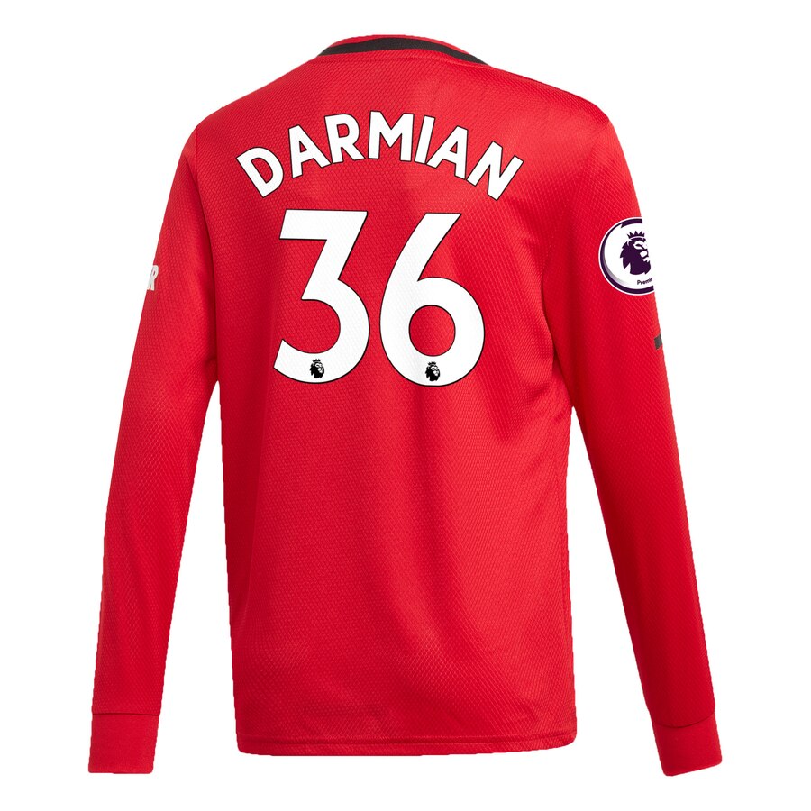 Matteo Darmian Youth 2019/20 Home Replica Long Sleeve Player Jersey – Red