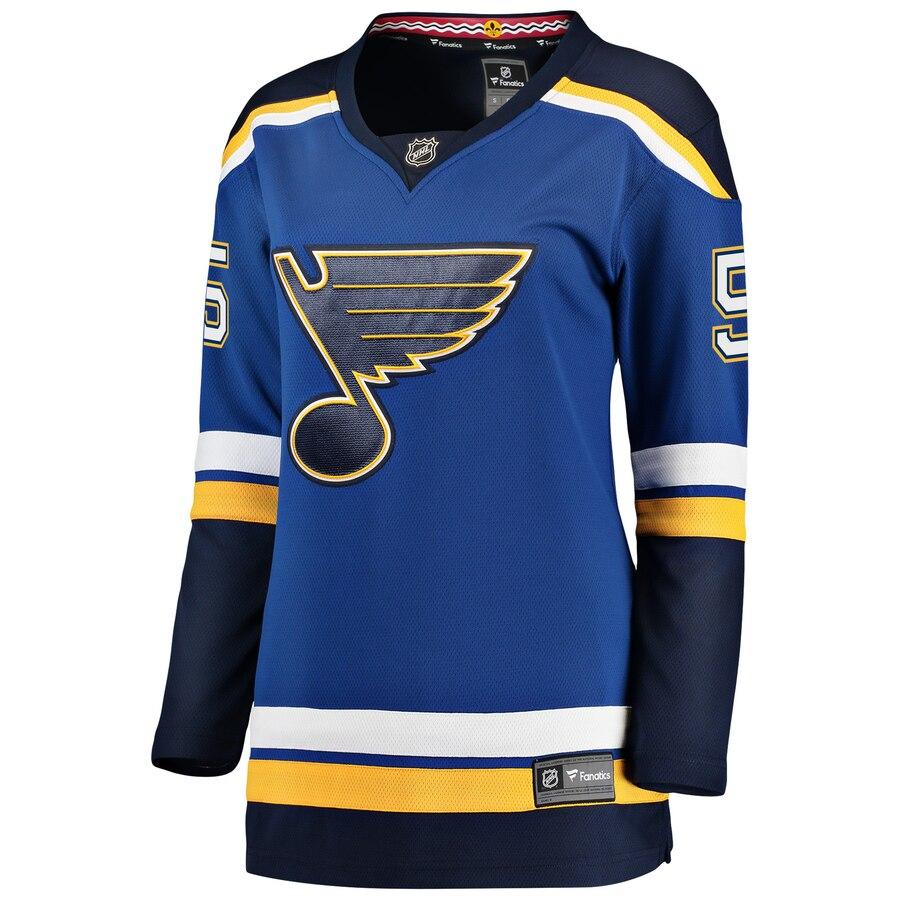 Colton Parayko 55 St. Louis Blues Women's Blue Home Premier Breakaway Player Jersey