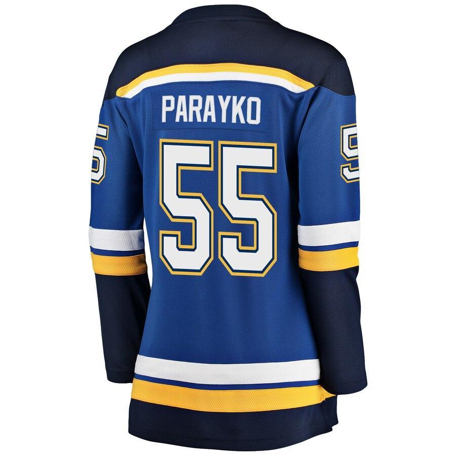 Colton Parayko St. Louis Blues Branded Women's Home Premier Breakaway Player Jersey - Blue