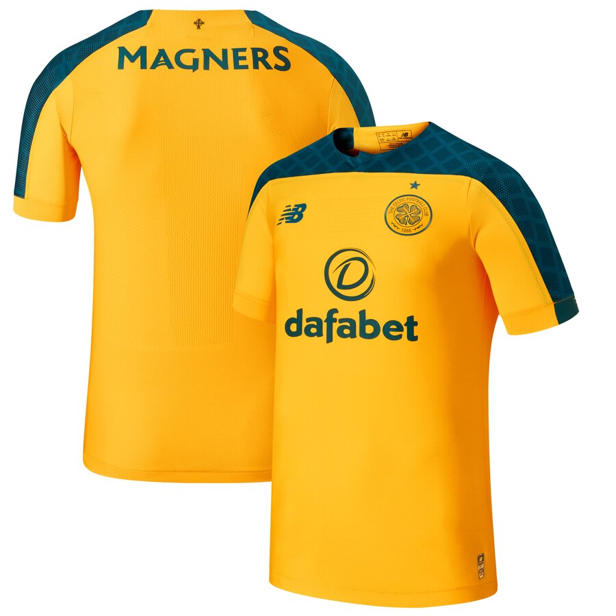 Celtic New Balance 2019/20 Away Elite Authentic Jersey – Gold
