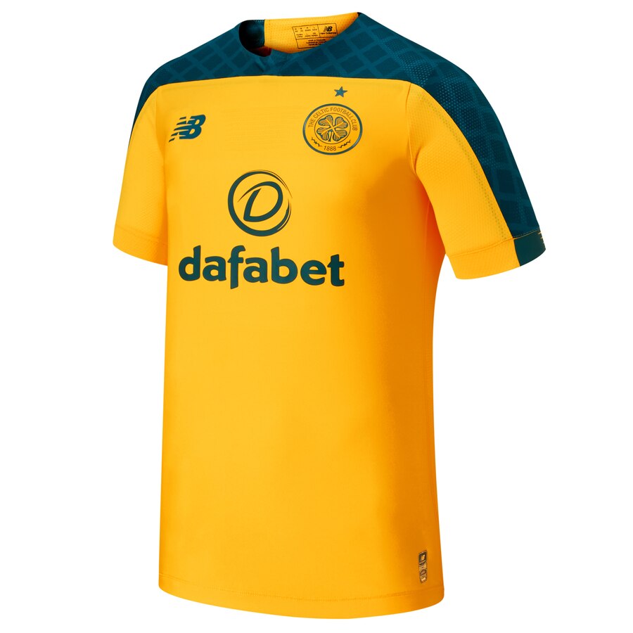 Celtic New Balance 2019/20 Away Elite Authentic Jersey – Gold