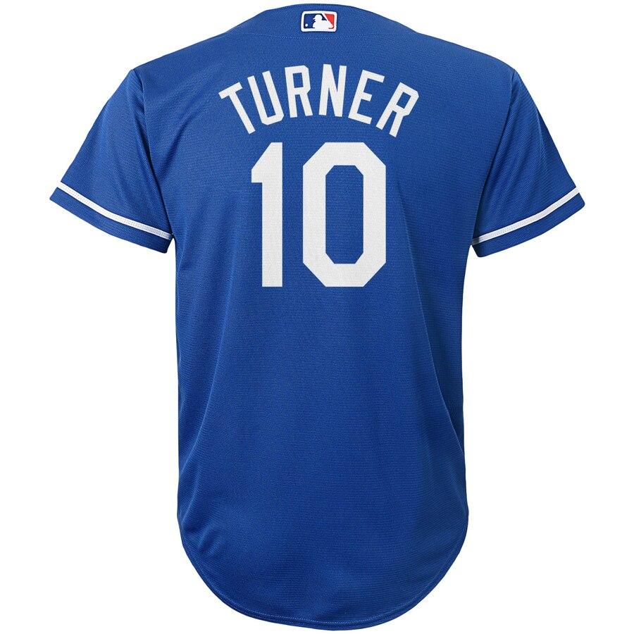 Justin Turner Los Angeles Dodgers Youth Royal Alternate Official Cool Base Player Jersey