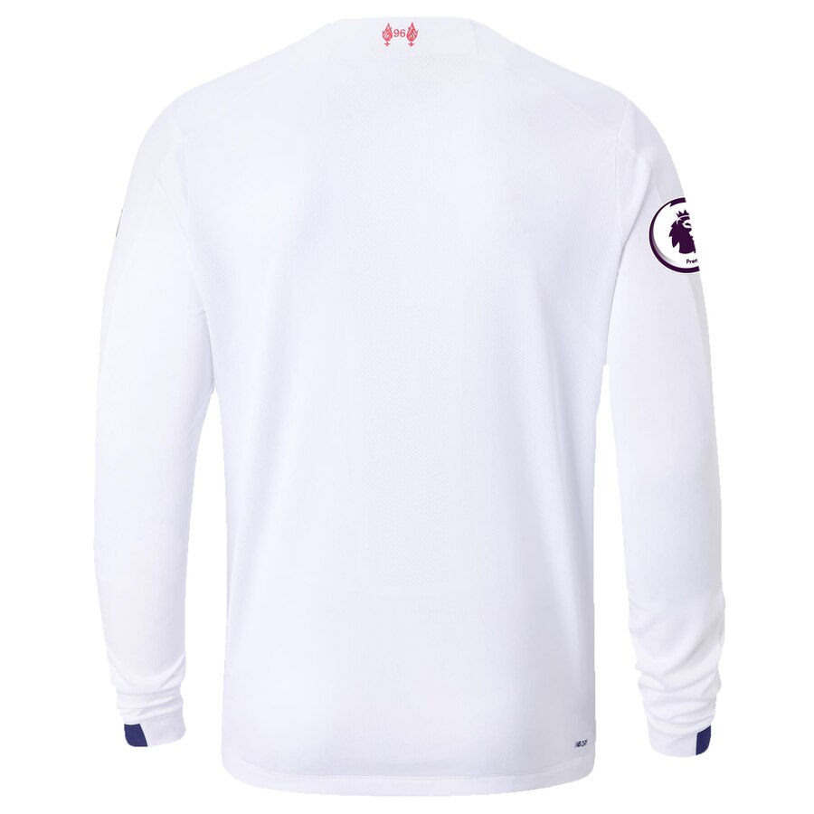 New Balance 2019/20 Away Replica Long Sleeve Jersey – White