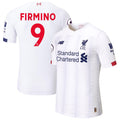 Roberto Firmino New Balance 2019/20 Away Authentic Player Jersey – White