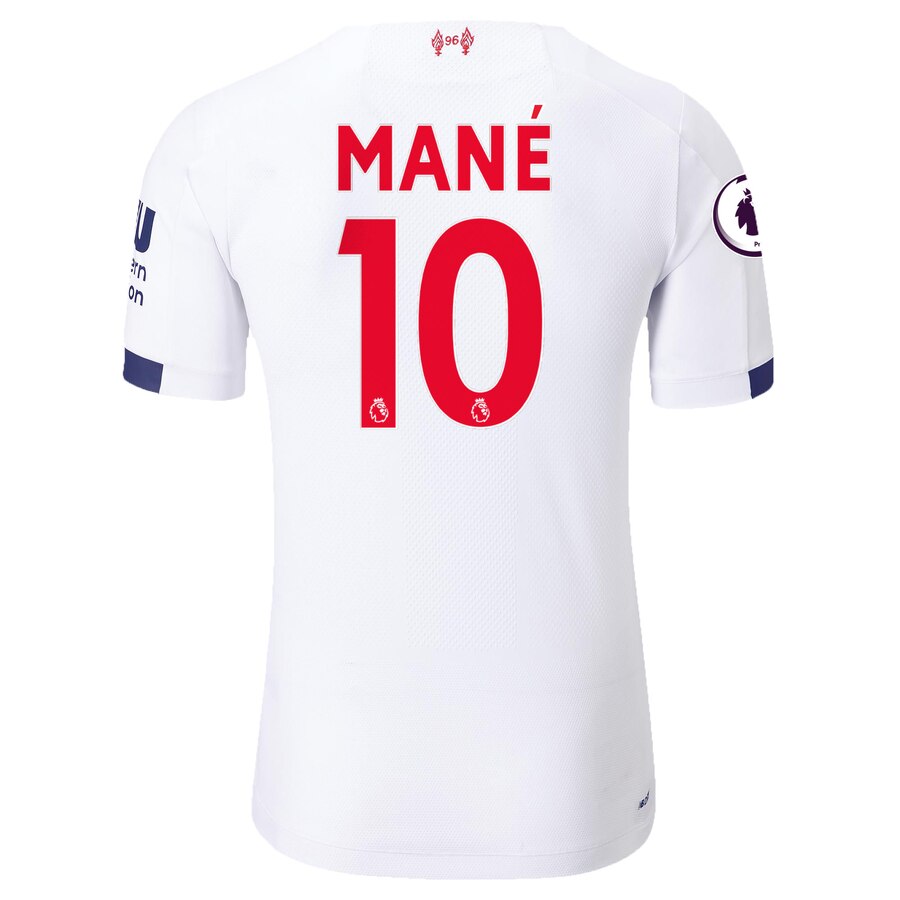 Sadio Mané New Balance 2019/20 Away Authentic Player Jersey – White