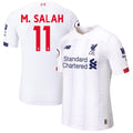 Mohamed Salah New Balance 2019/20 Away Authentic Player Jersey – White