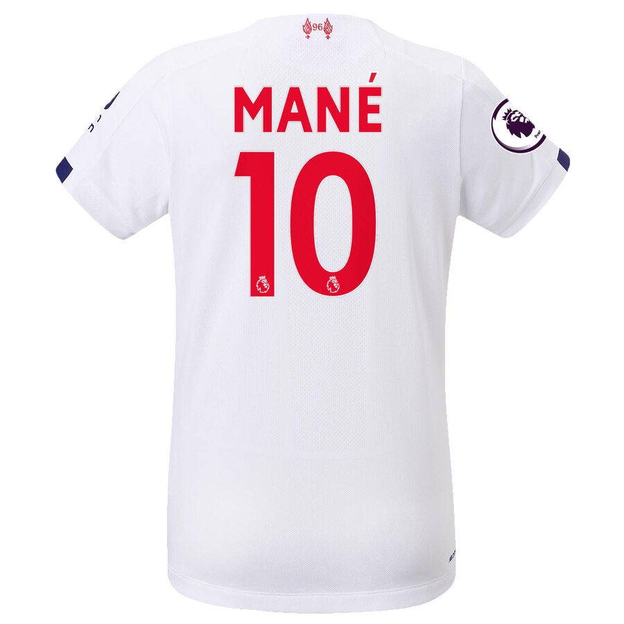 Sadio Mané New Balance Women's 2019/20 Away Replica Stadium Player Jersey – White