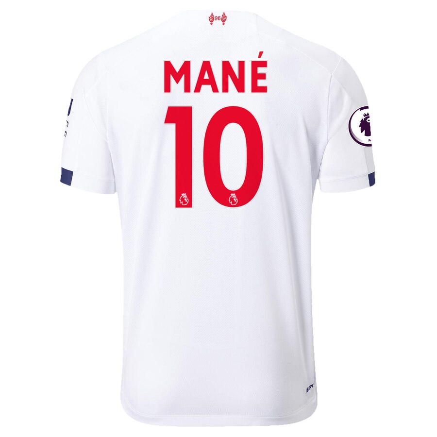 Sadio Mané New Balance Youth 2019/20 Away Replica Stadium Player Jersey – White