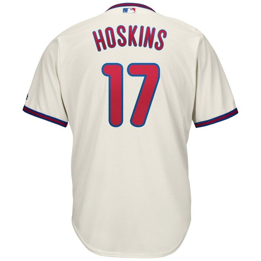 Rhys Hoskins Philadelphia Phillies Alternate Official Cool Base Player Jersey