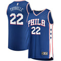 Mattise Thybulle Philadelphia 76ers 2019 NBA Draft First Round Pick Fast Break Replica Jersey Royal - Icon Edition