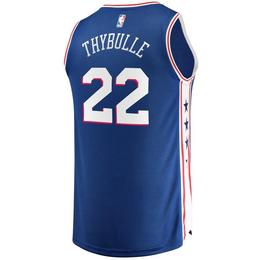 Mattise Thybulle Philadelphia 76ers 2019 NBA Draft First Round Pick Fast Break Replica Jersey Royal - Icon Edition