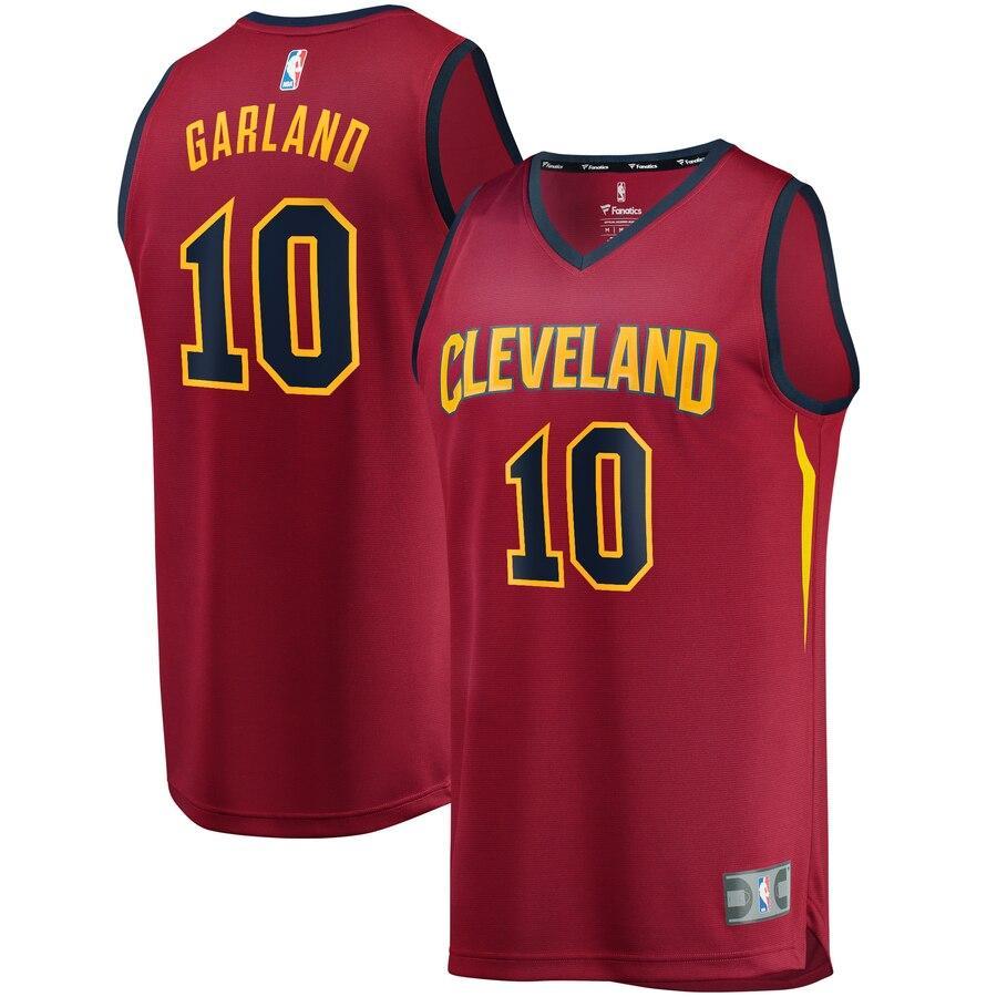 Darius Garland Cleveland Cavaliers 2019 NBA Draft First Round Pick Fast Break Replica Jersey Wine - Icon Edition
