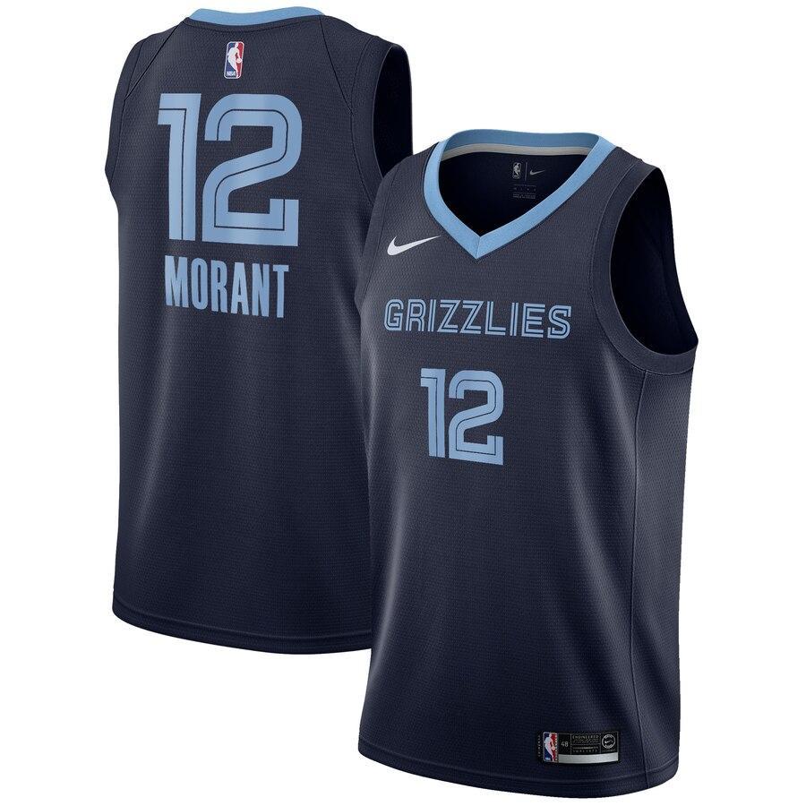 Memphis Grizzlies Navy 2019 NBA Draft First Round Pick Swingman Jersey - Icon Edition