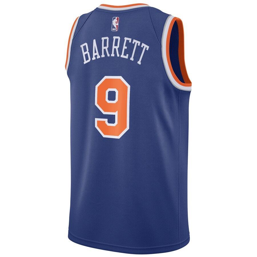 R.J. Barrett New York Knicks Royal 2019 NBA Draft First Round Pick Swingman Jersey - Icon Edition