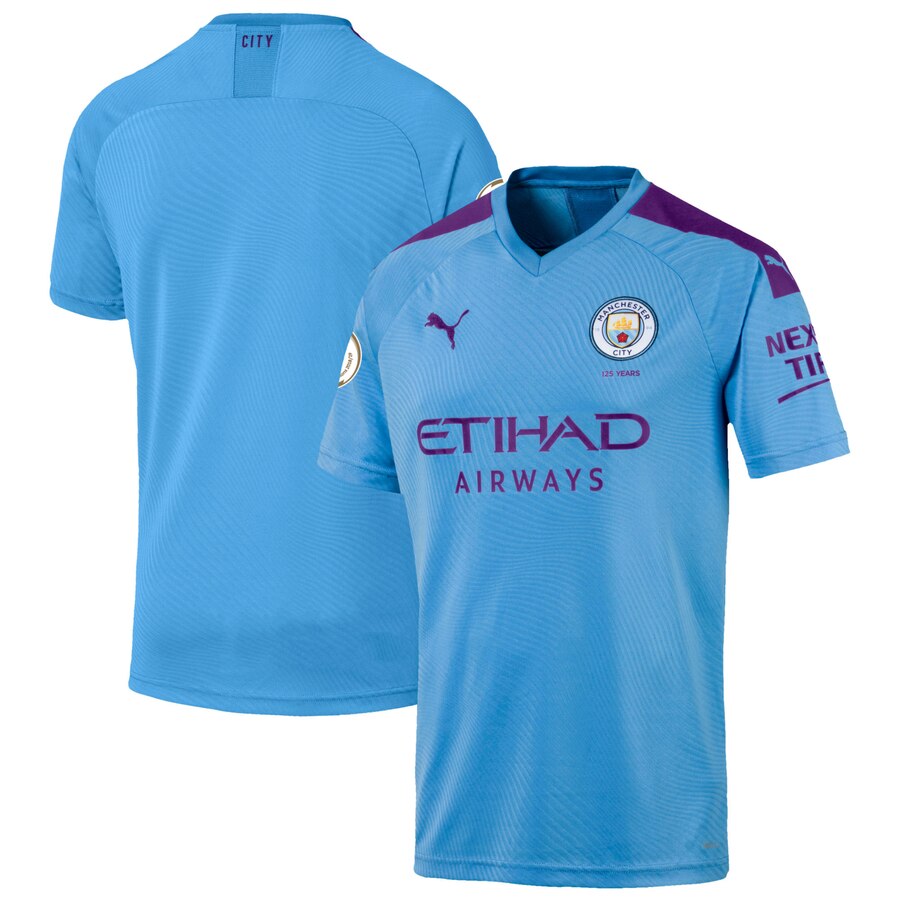 Puma 2019/20 Home Replica Blank Jersey – Light Blue