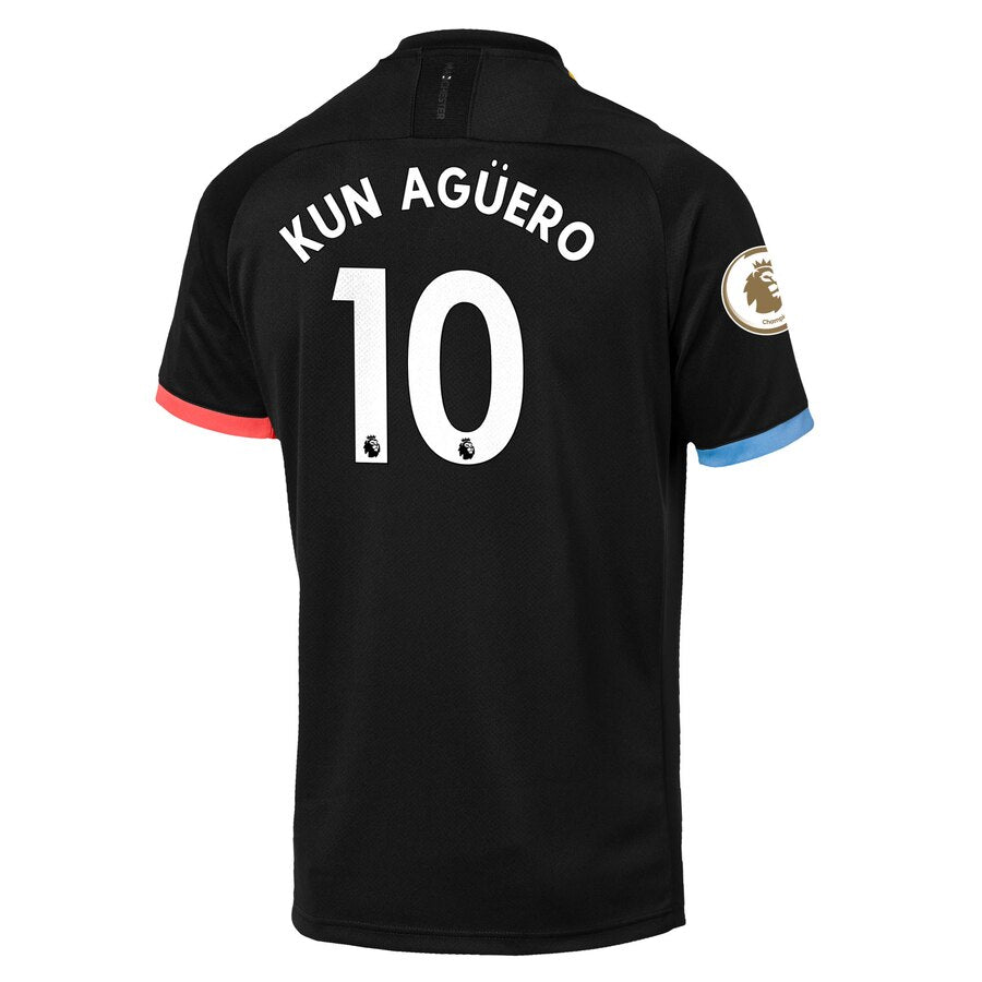 Sergio Agüero Puma 2019/20 Away Replica Player Jersey – Black
