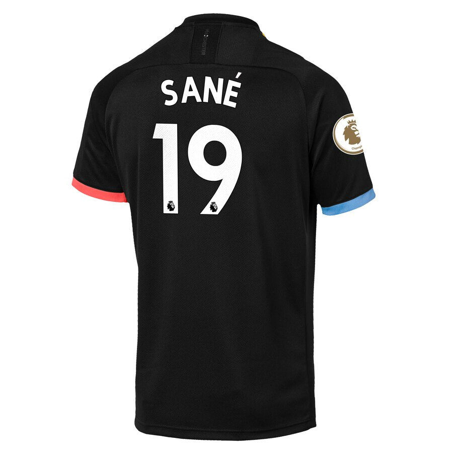 Leroy Sané Puma 2019/20 Away Replica Player Jersey – Black