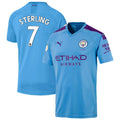 Raheem Sterling Puma 2019/20 Home Replica Player Jersey – Light Blue