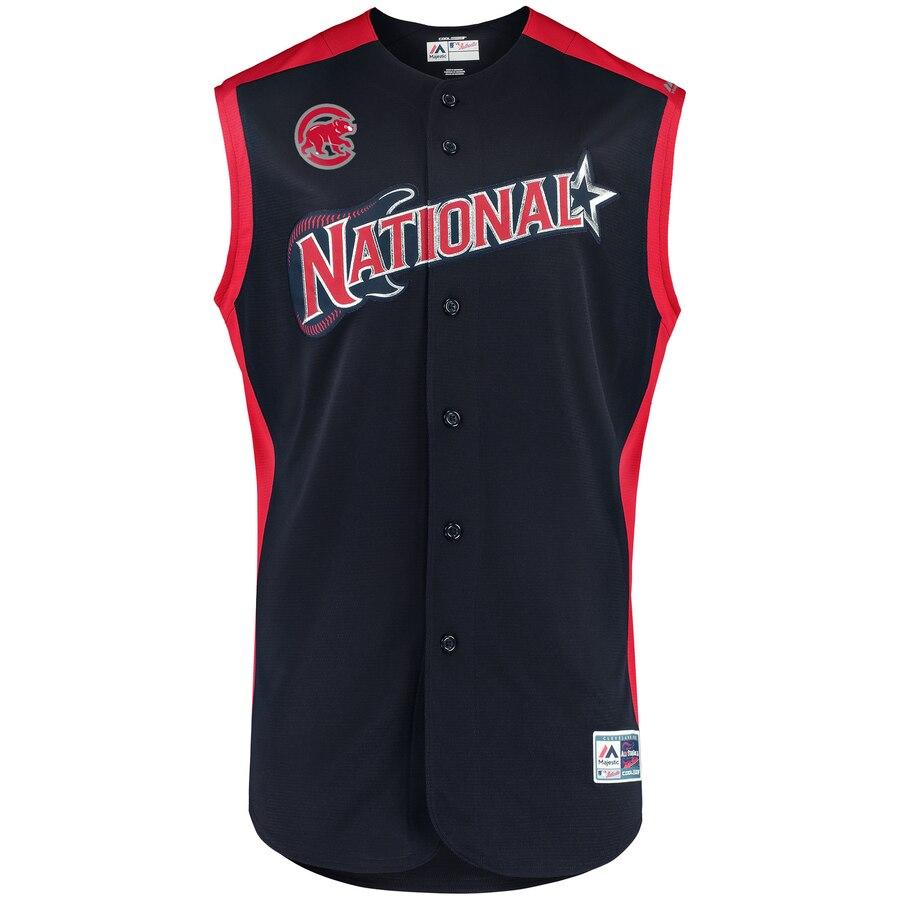 Kris Bryant National League Navy 2019 MLB All-Star Game Workout Player Jersey
