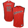 Francisco Lindor 12 American League Youth Red 2019 MLB All-Star Game Player Jersey
