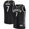 Kevin Durant Brooklyn Nets Black 2019/20 Fast Break Replica Jersey – Icon Edition