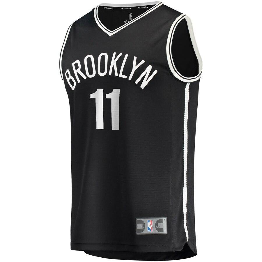 KI Basketball Shoe Irving Brooklyn Nets Black 2019/20 Fast Break Replica Jersey – Icon Edition