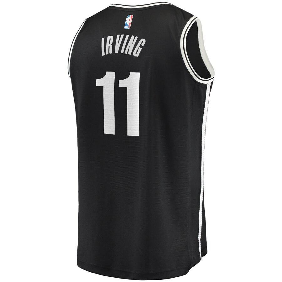 KI Basketball Shoe Irving Brooklyn Nets Black 2019/20 Fast Break Replica Jersey – Icon Edition