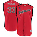 James McCann 33 American League Red 2019 MLB All-Star Game Workout Player Jersey