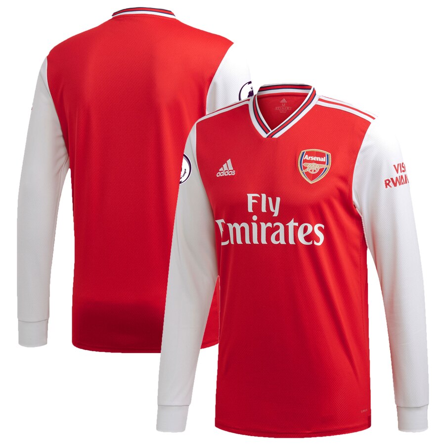 2019/20 Home Replica Long Sleeve Blank Jersey – Red