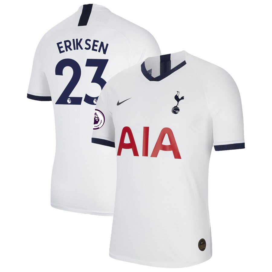 Christian Eriksen 2019/20 Home Authentic Vapor Match Player Jersey – White