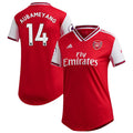 Aubameyang Women's 2019/20 Home Replica Player Jersey – Red