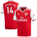 Aubameyang Youth 2019/20 Home Replica Player Jersey – Red