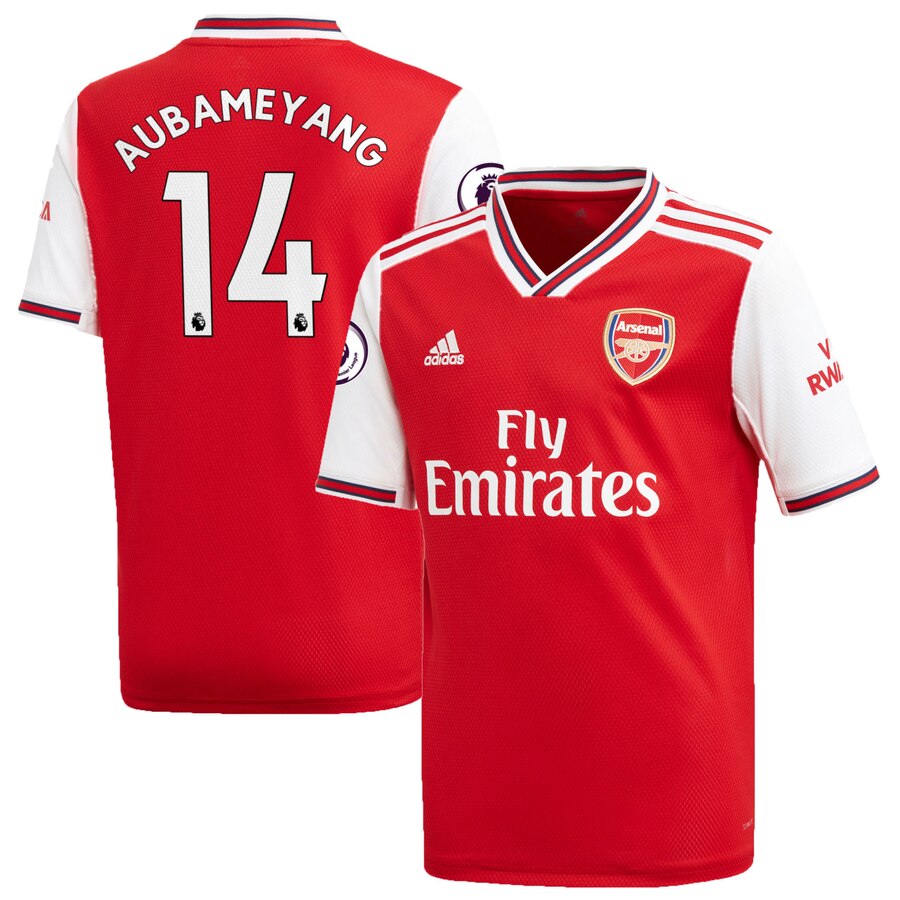 Aubameyang Youth 2019/20 Home Replica Player Jersey – Red