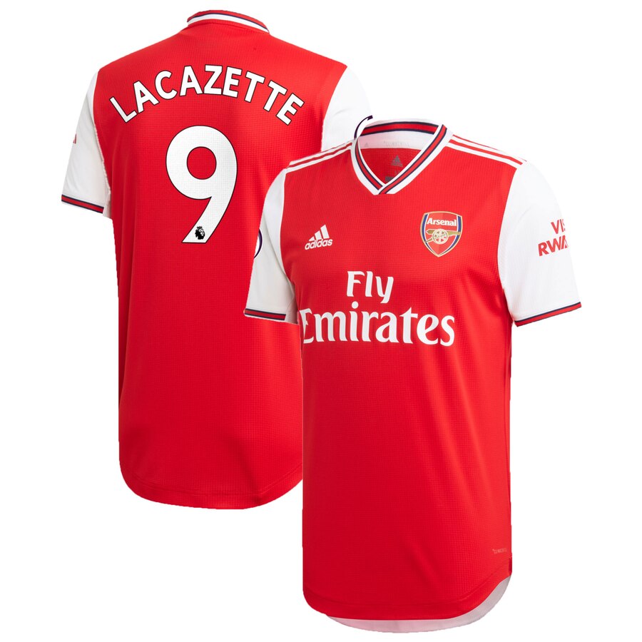 Lacazette 2019/20 Home Authentic Player Jersey – Red