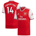 Aubameyang 2019/20 Home Replica Player Jersey – Red