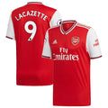 Lacazette 2019/20 Home Replica Player Jersey – Red