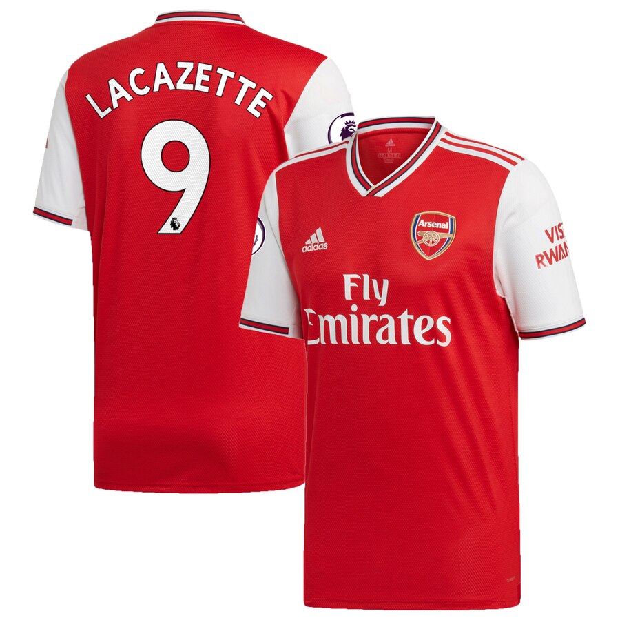Lacazette 2019/20 Home Replica Player Jersey – Red