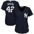 Mariano Rivera 42 New York Yankees Women's Navy 2019 Hall of Fame Cool Base Player Jersey