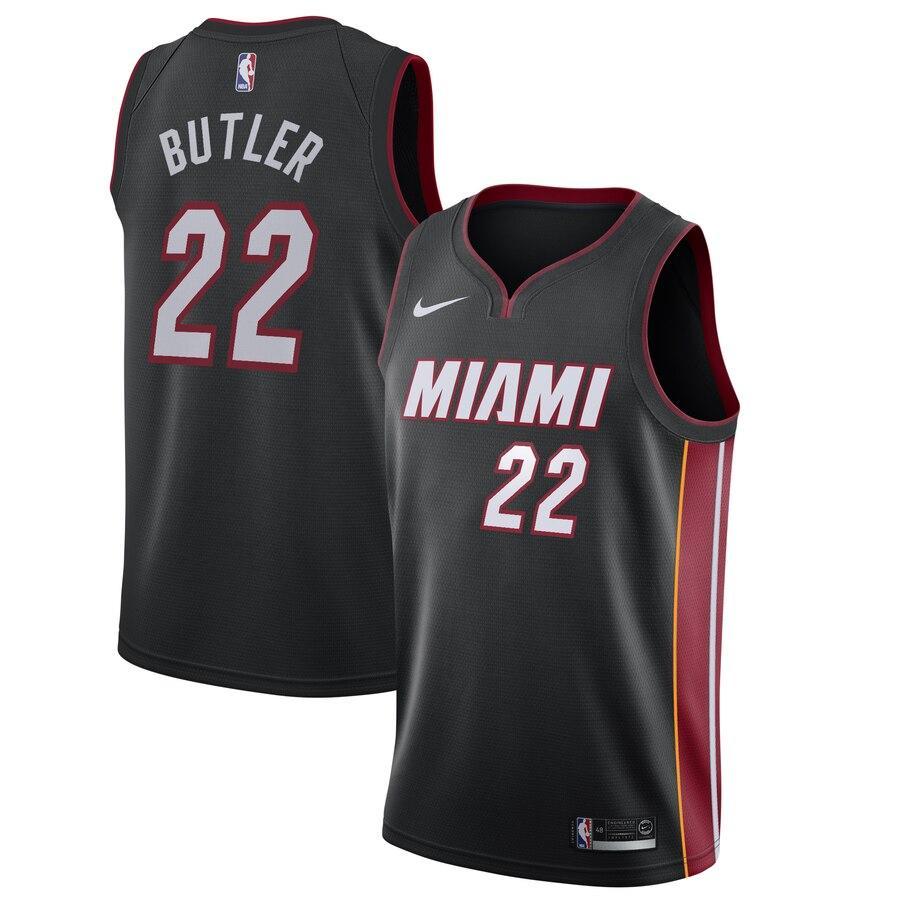 Jimmy Butler Miami Heat Black 2019/20 Swingman Jersey – Icon Edition