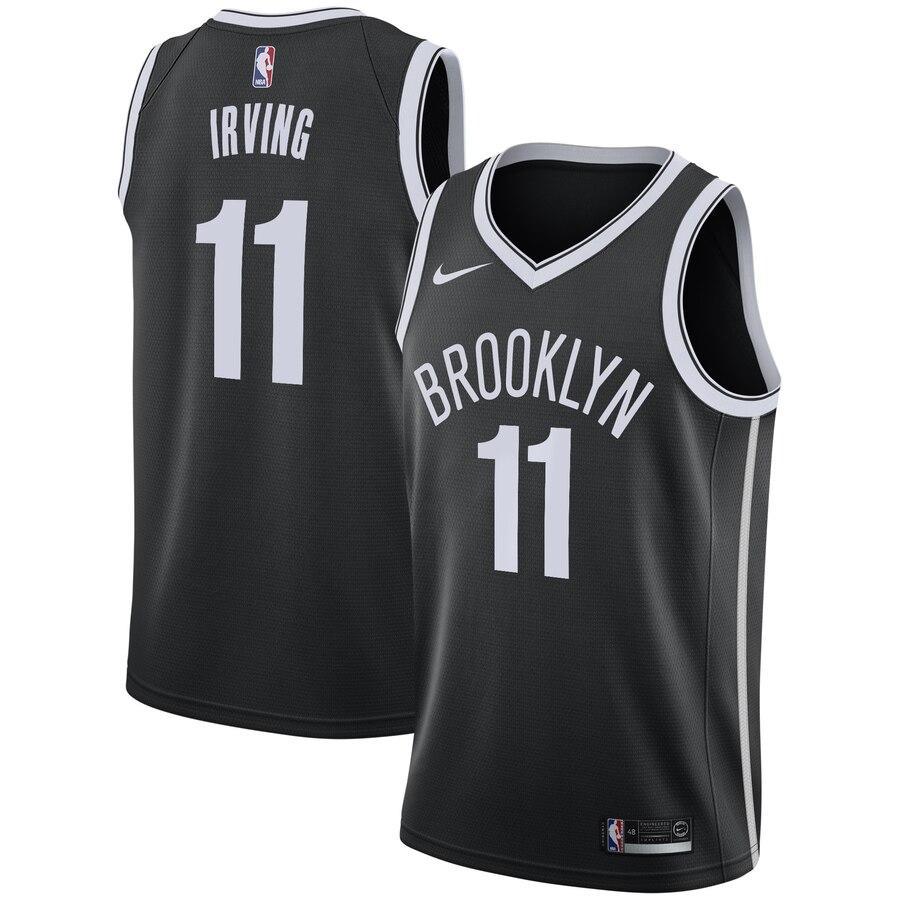 KI Basketball Shoe Irving Brooklyn Nets 2019/20 Swingman Jersey Black – Icon Edition