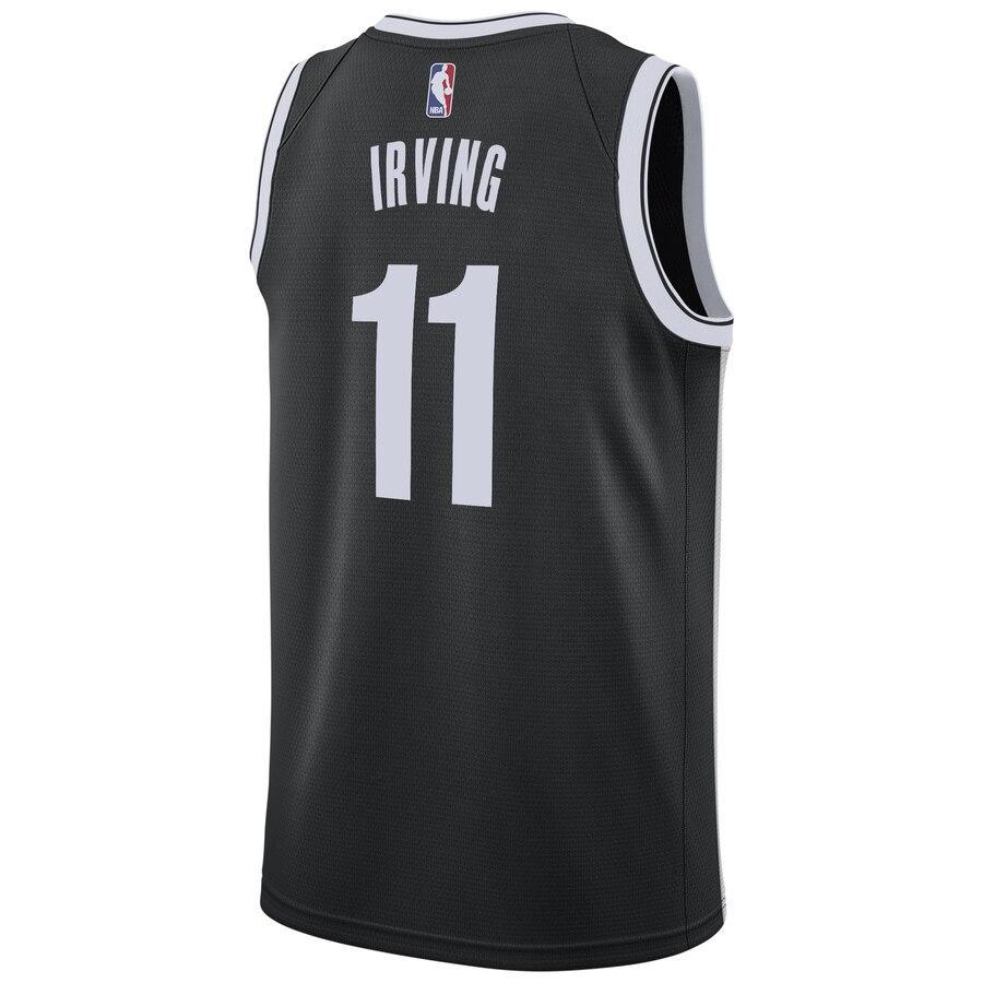 KI Basketball Shoe Irving Brooklyn Nets 2019/20 Swingman Jersey Black – Icon Edition