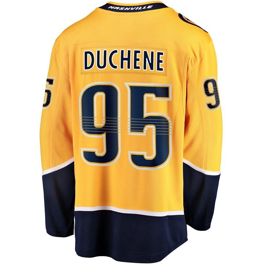 Matt Duchene Nashville Predators Branded Breakaway Player Jersey – Gold