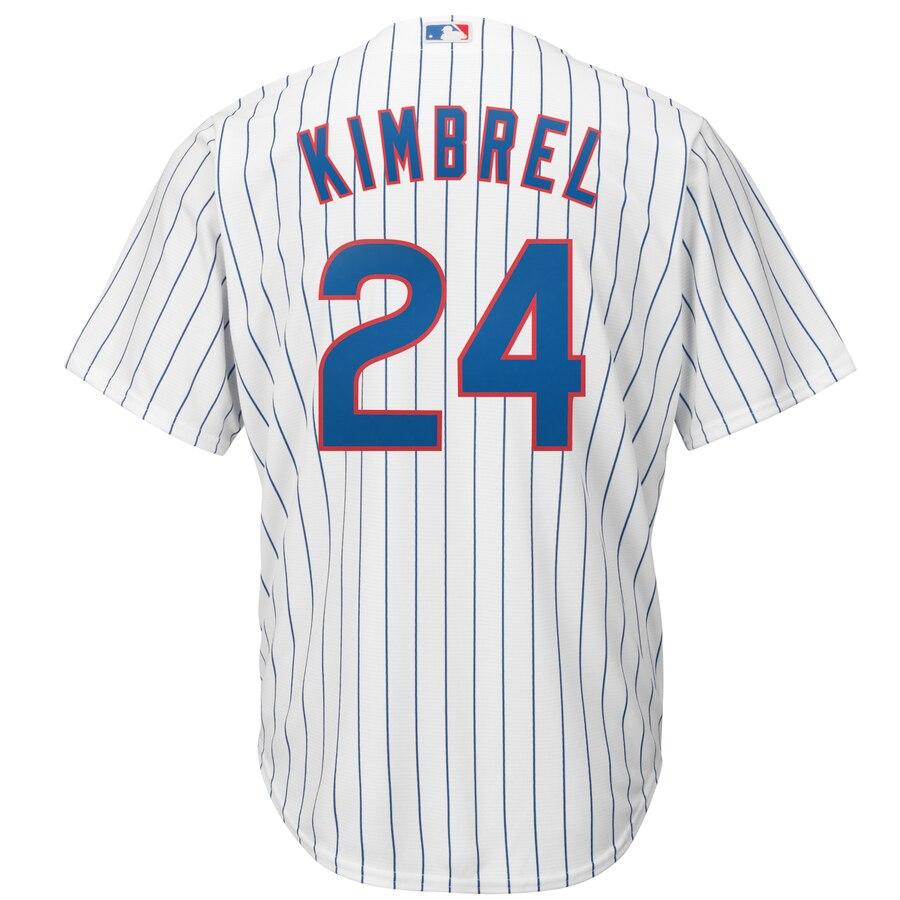 Craig Kimbrel 24 Chicago Cubs White/Royal Cool Base Player Jersey