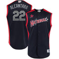 Sandy Alcantara 22 National League Navy/Red 2019 MLB All-Star Game Workout Player Jersey