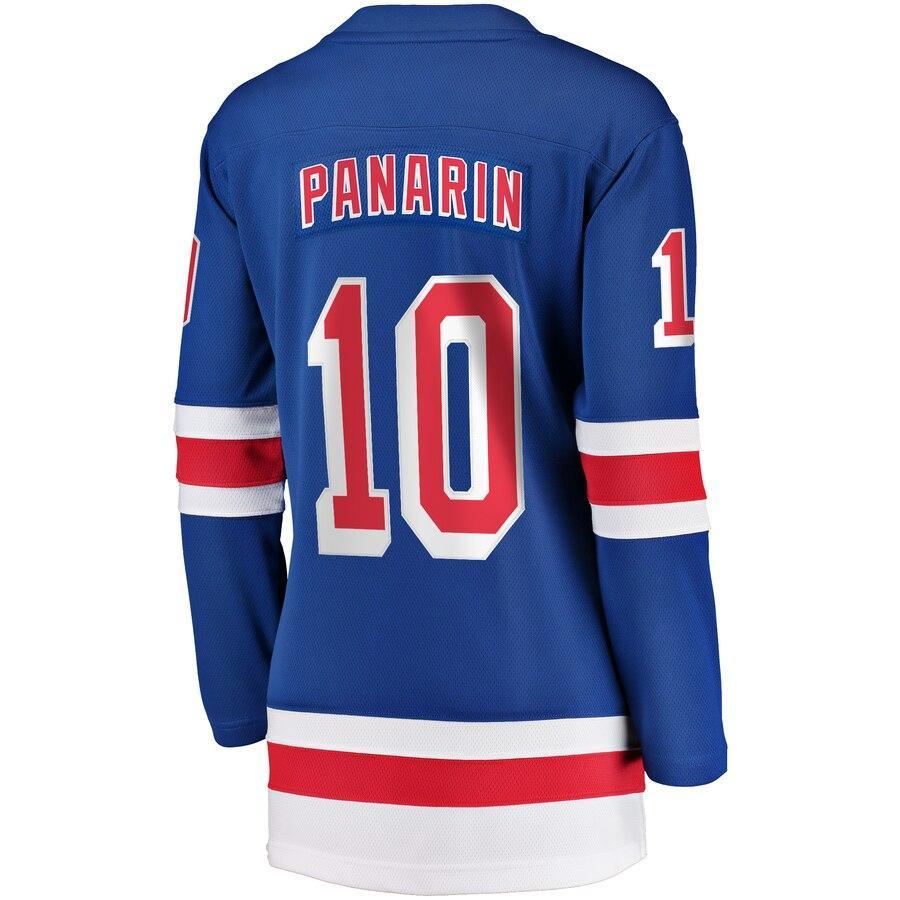 Artemi Panarin New York Rangers Branded Women's Home Breakaway Player Jersey – Blue